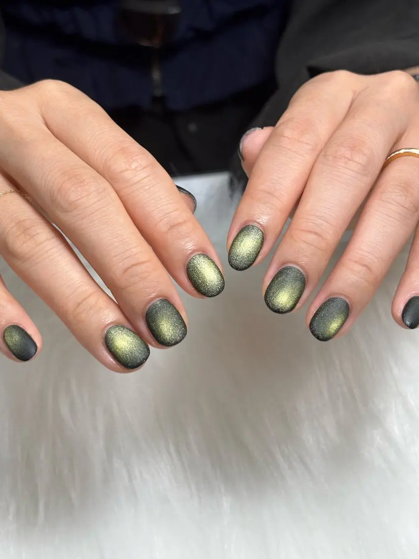 ネイル ジェルネイル キラキラネイル ロングネイル マグネットネイル 持ち込み ハンドネイル Sully Nail  Labのネイルデザイン