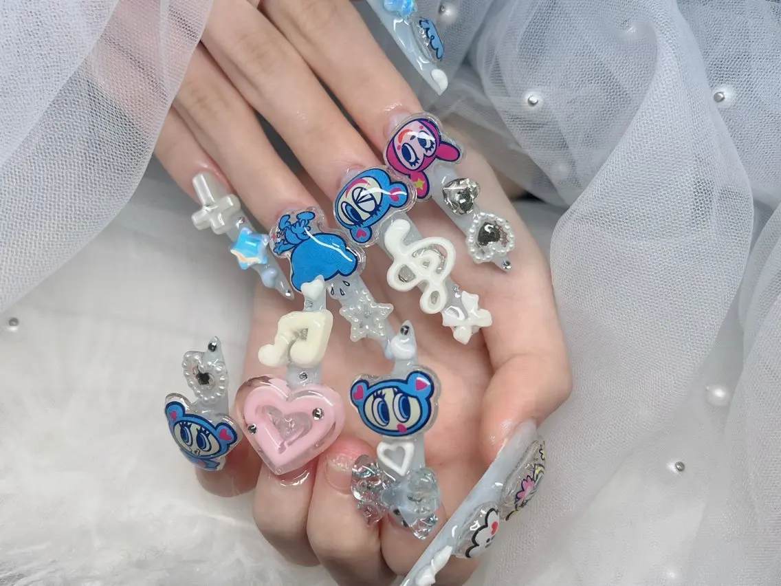 ネイル ロングネイル 持ち込み ネイルチップ ハンドネイル Kei Nail Salonのネイルデザイン