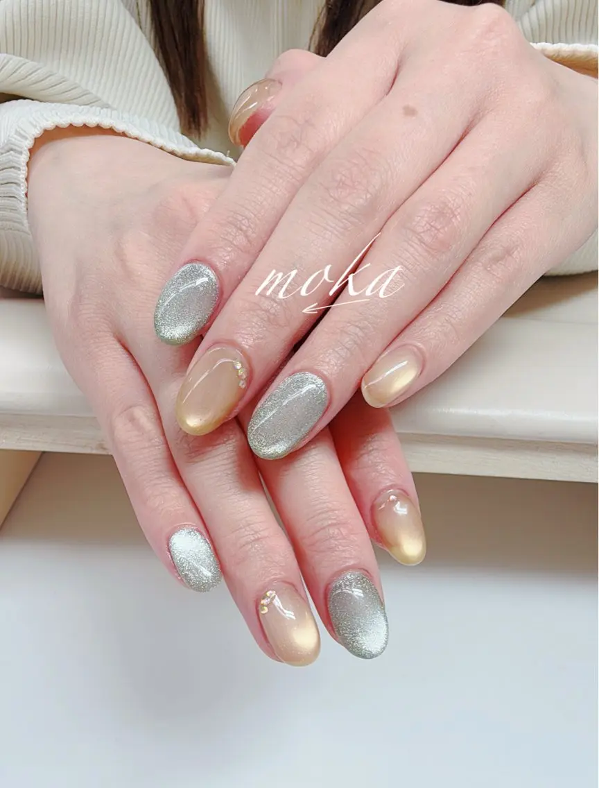 ネイル ハンドネイル ハンドケア 胡蝶蘭レディースサロ ンNailMOKAのネイルデザイン