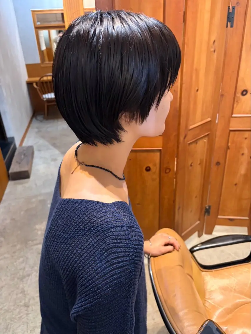ショート カラー 原宿／艶カラー 🦜kotoriのヘアスタイル