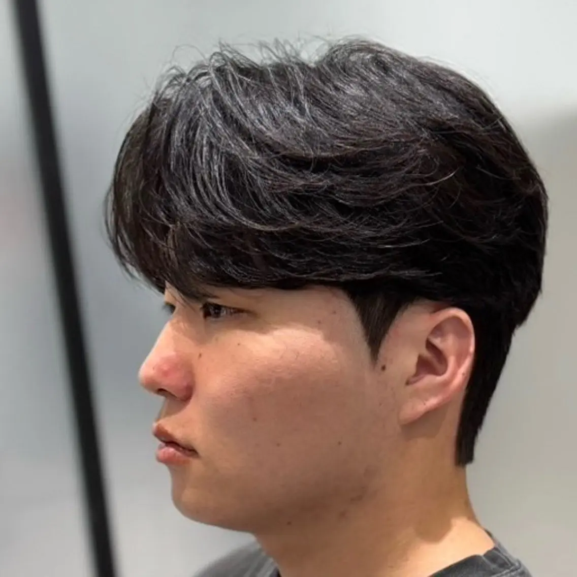 メンズ カット パーマ 板垣 洸輝のヘアスタイル