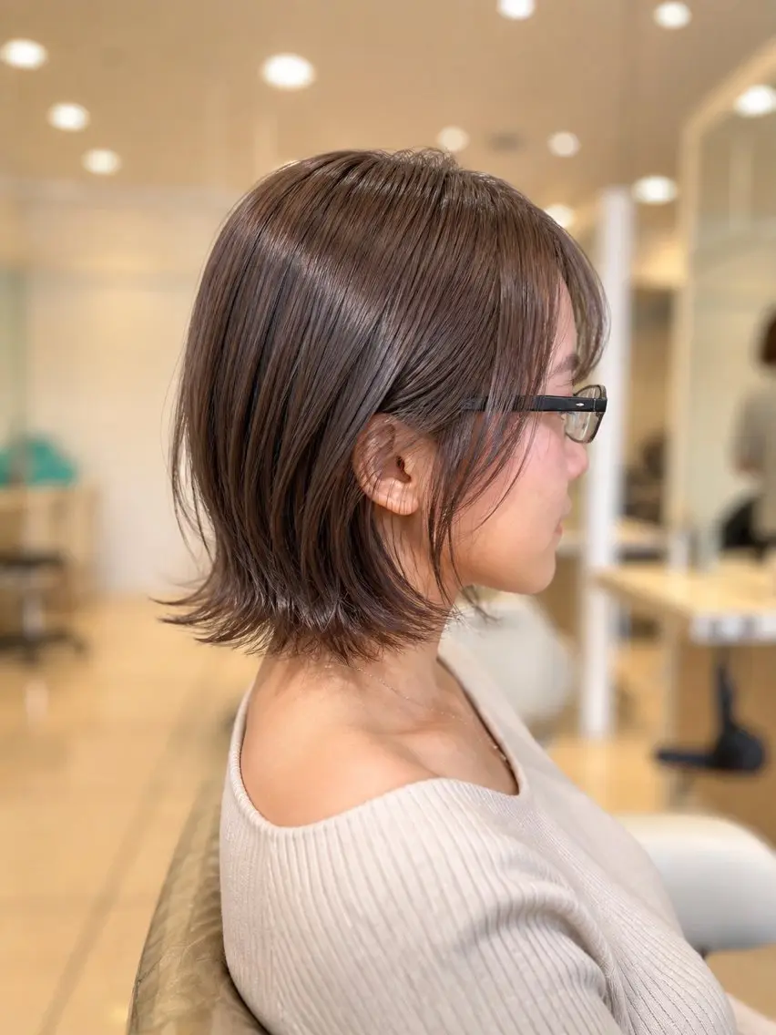 ショート カラー カット ヘアカラー トリートメント 金子 直樹のヘアスタイル