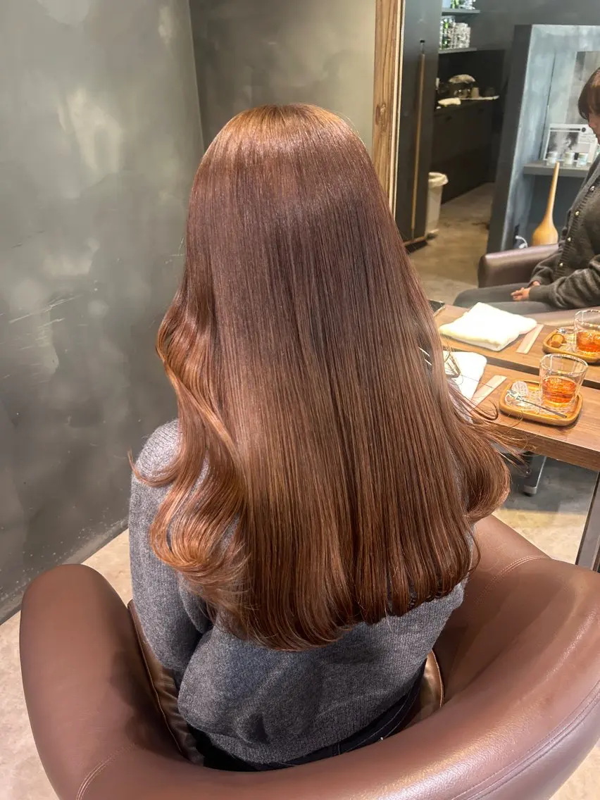 ロング カット ヘアカラー 山本 夏樹のヘアスタイル