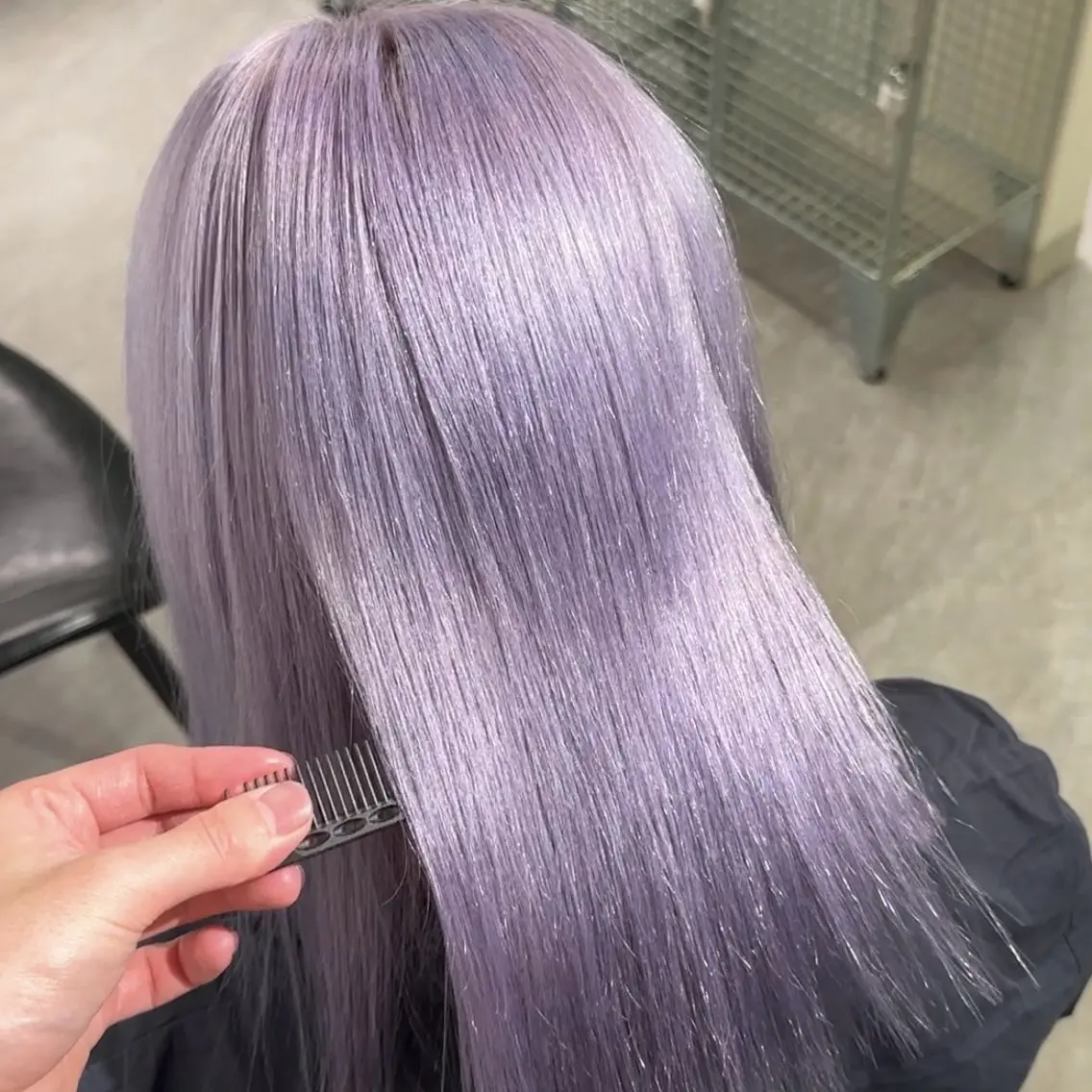 ミディアム カラー ヘアカラー 🩵ニュアンスカラー 🩵ブリーチ/RENのヘアスタイル