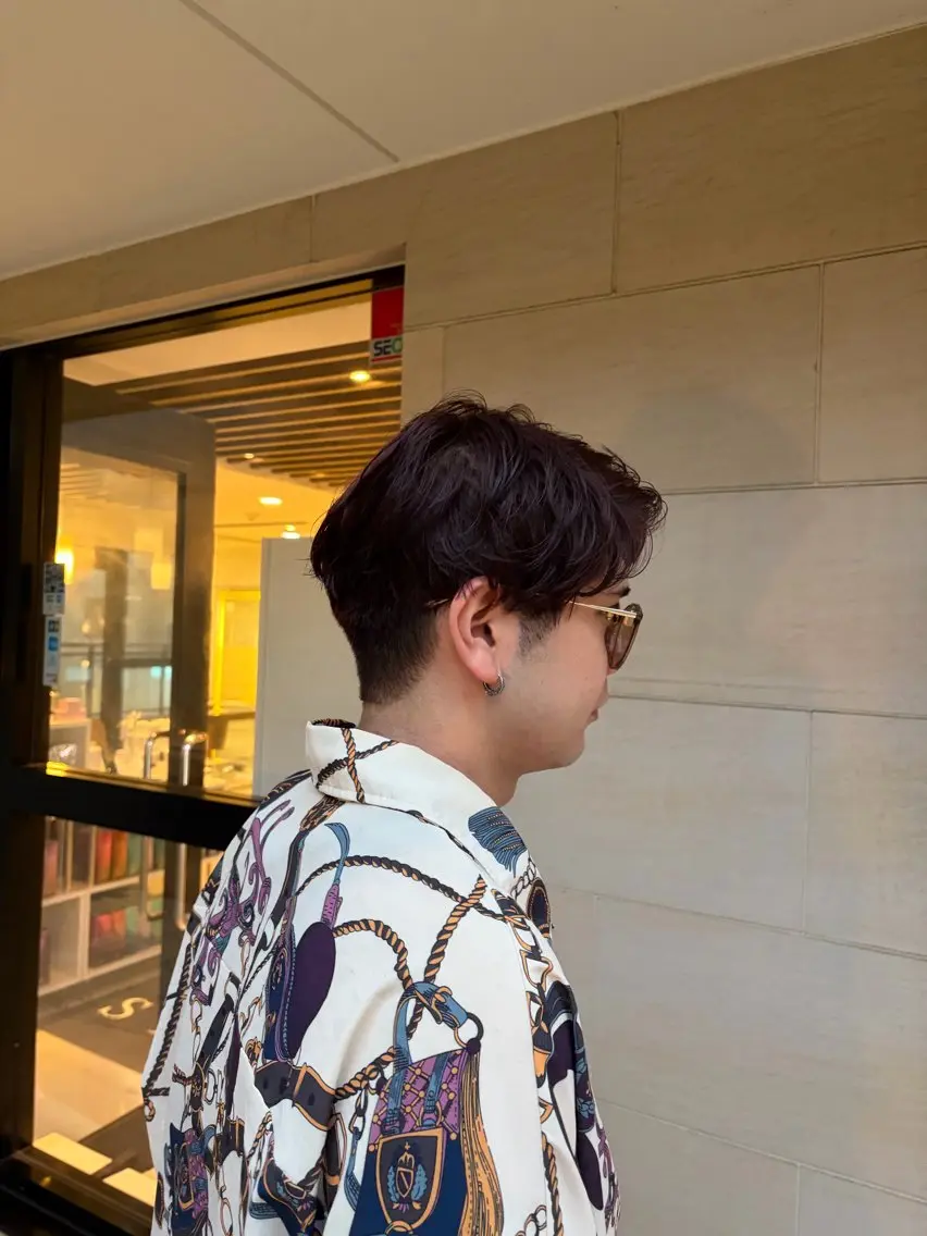 メンズ 東城 利貴のヘアスタイル
