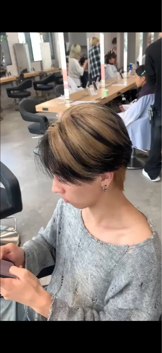 カラー メンズ デザインカラー 【"漢らしい" 作ります】昇陽のヘアスタイル