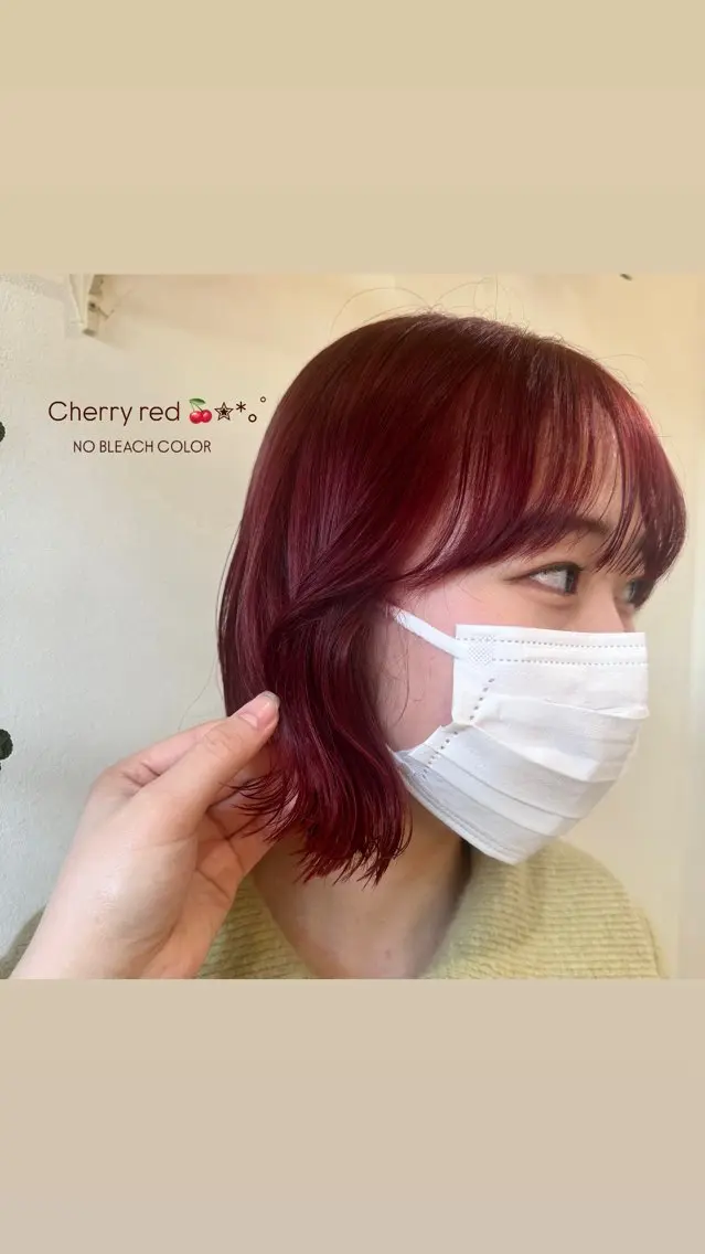 ミディアム カラー ヘアカラー モテhair♡.* ﾏﾂｴｸ/さくら🍨のマツエク・マツパデザイン