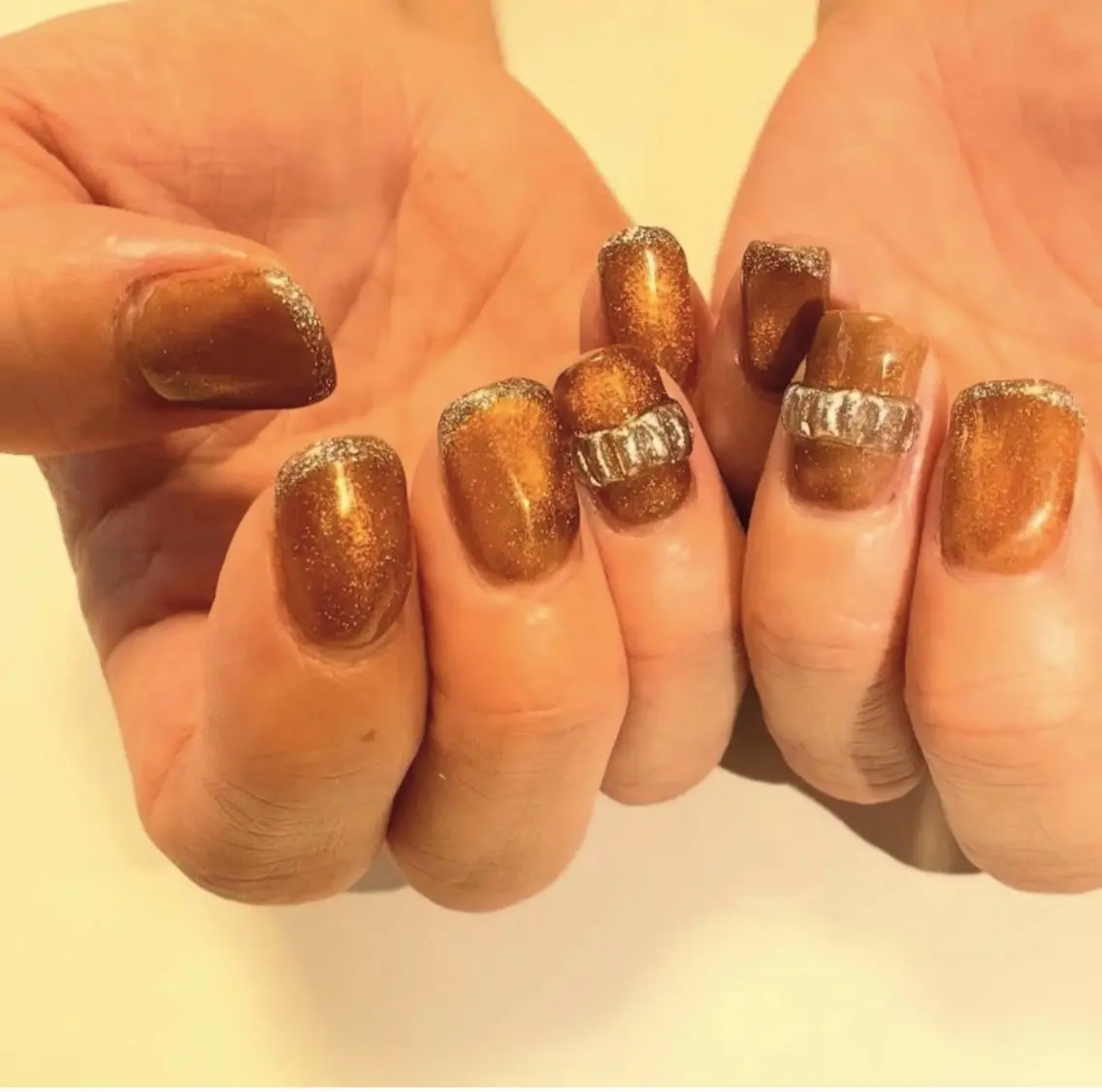 ネイル マグネットネイル ハンドネイル nail.s misatoのネイルデザイン