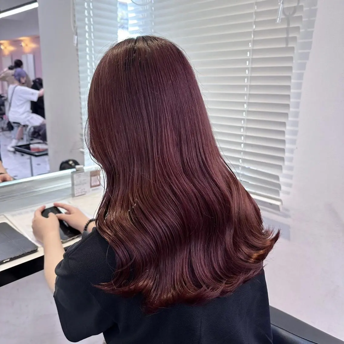 カラー ロング 🌹韓国×愛され暖色 渋谷🌹🍒のヘアスタイル