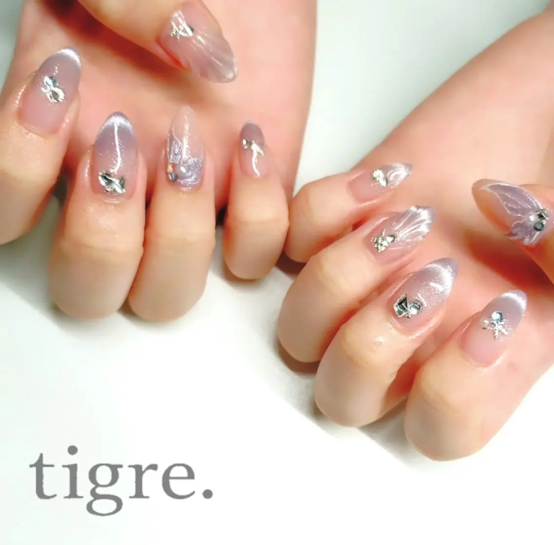 ネイル ハンドネイル tigre .のネイルデザイン