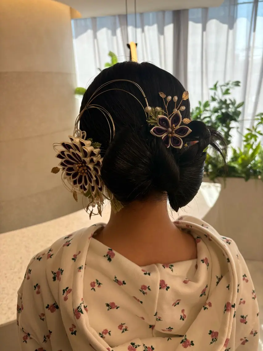 セミロング ヘアアレンジ 🎀レイヤー/パーマ カラー/ai🎀のヘアスタイル