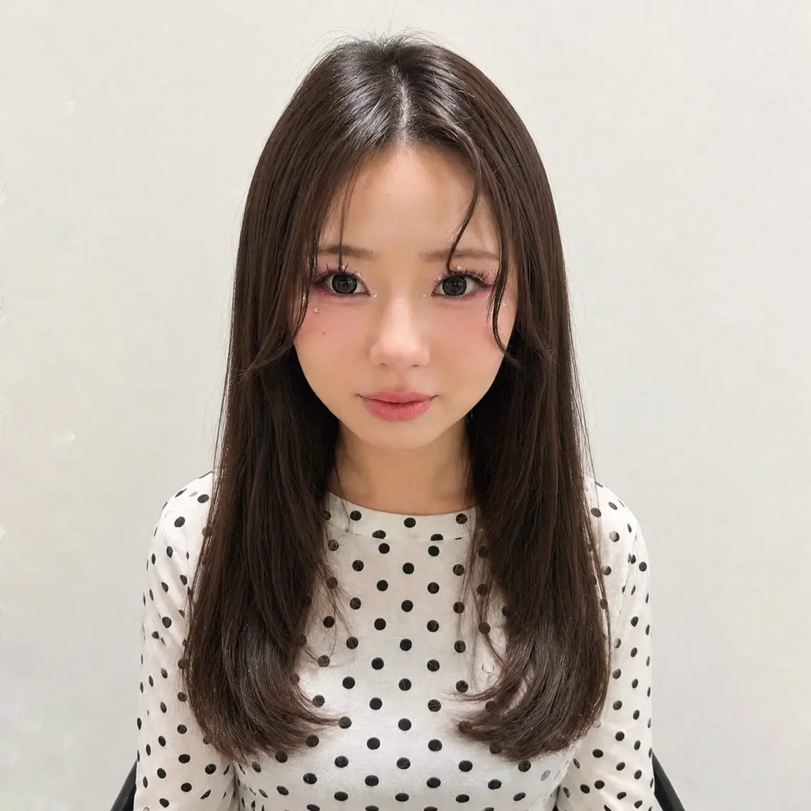 セミロング カット ヘアカラー 池袋メイク/艶カラー 🎀Rina🎀☁️のヘアスタイル