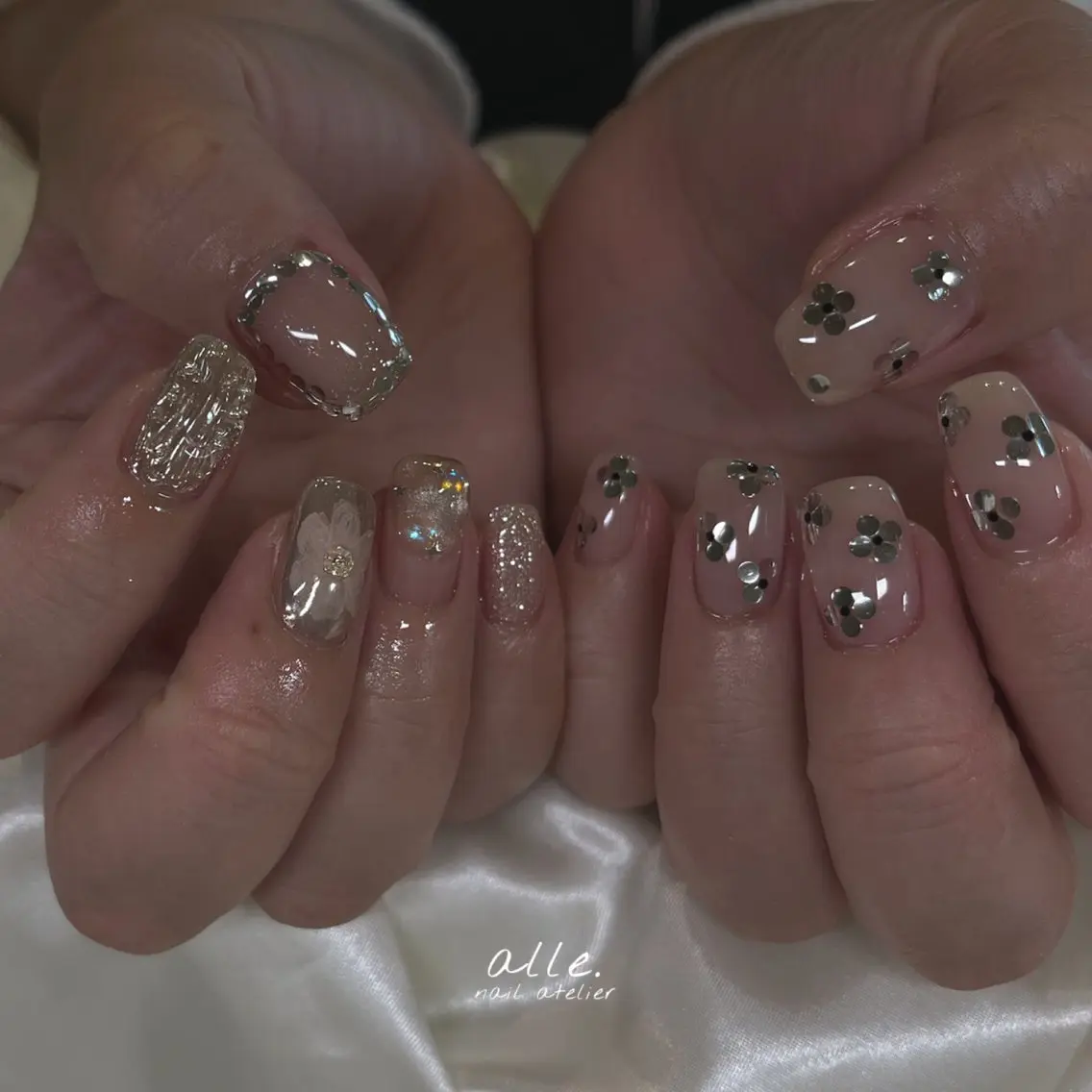ネイル ハンドネイル atelier alle.のネイルデザイン