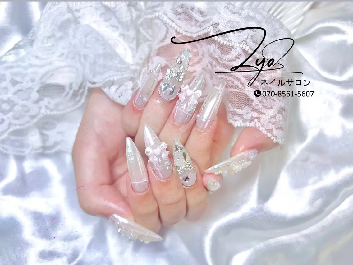 カラー ハンドネイル LyaNail♥️ Yunaのネイルデザイン