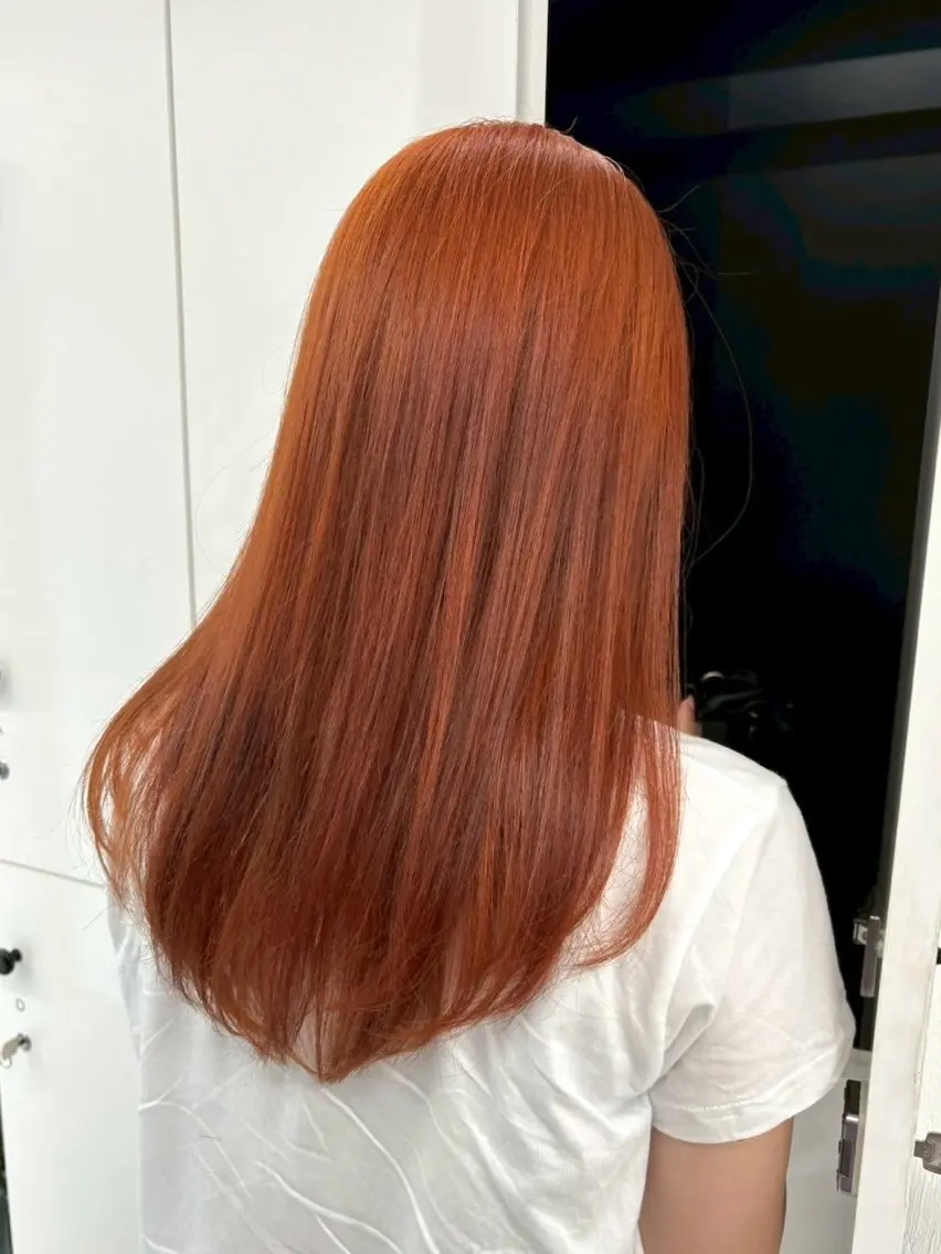 カラー 野内 柚那のヘアスタイル