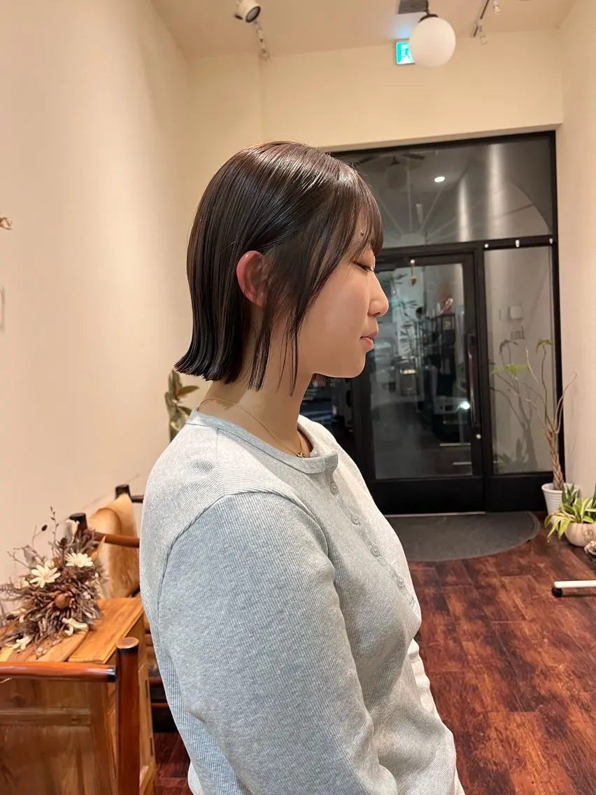 ショート カット sizuk natsukiのヘアスタイル