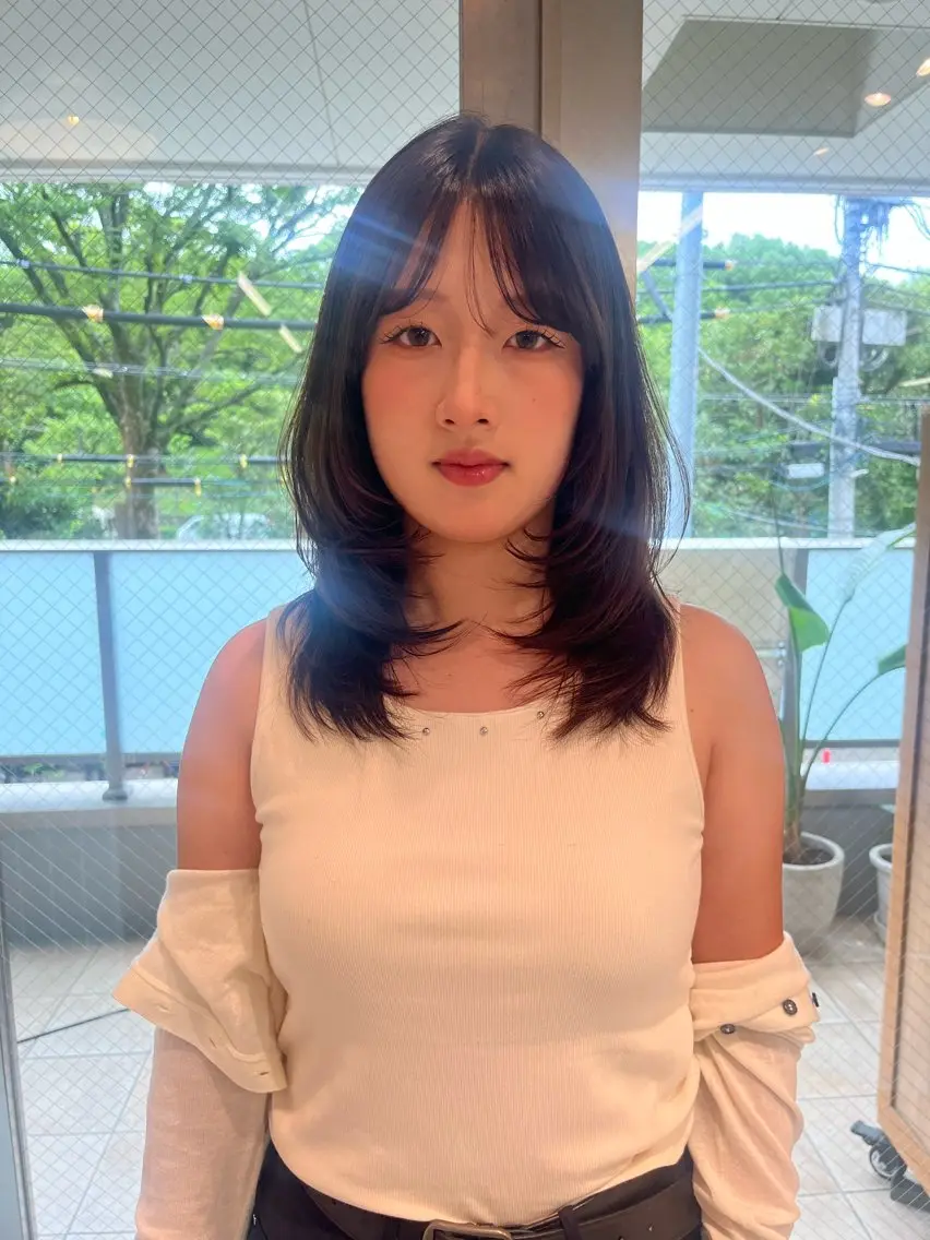 ミディアム カット MIYU ／モデル募集中のヘアスタイル
