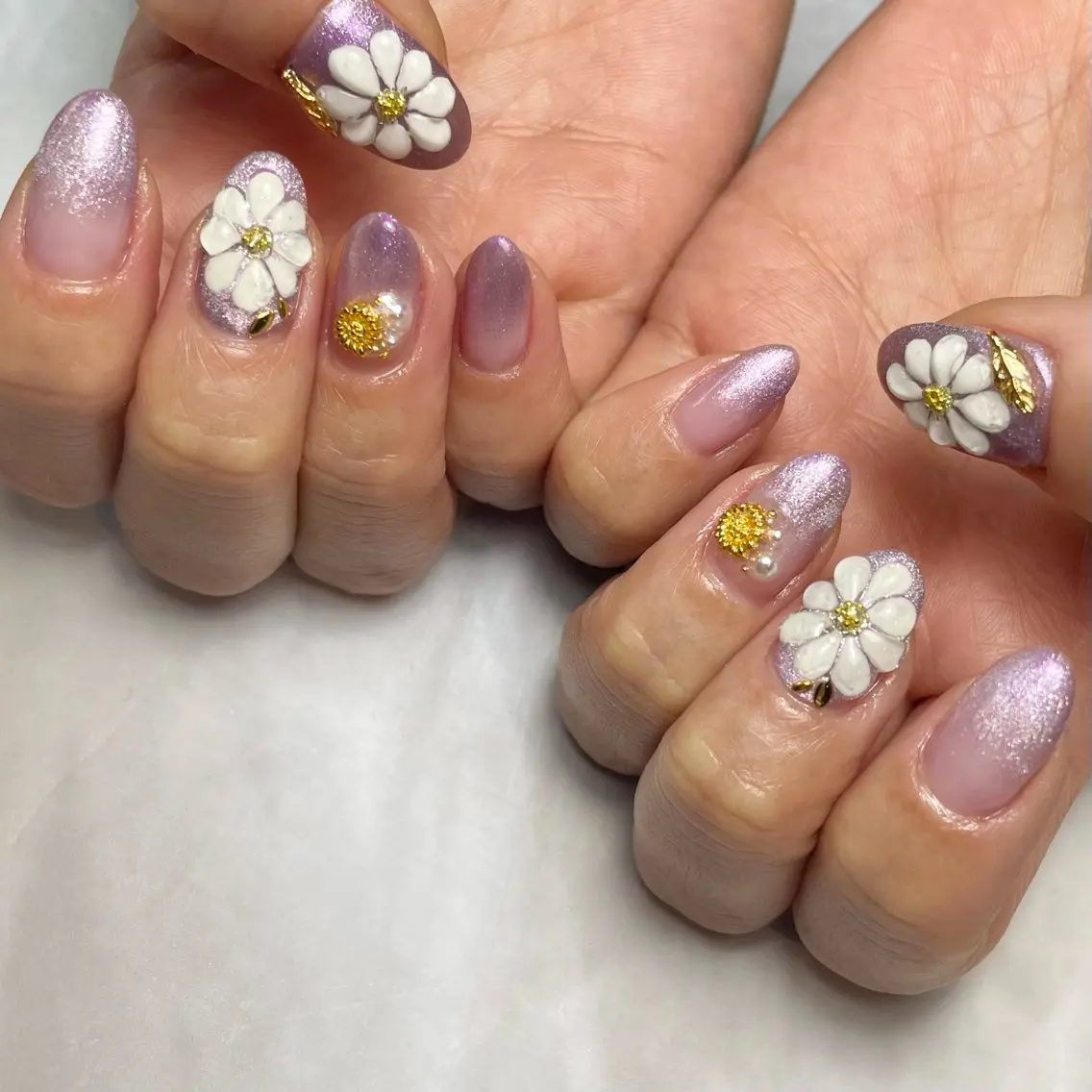 ネイル 持ち込み ハンドネイル Reflection marikoのネイルデザイン