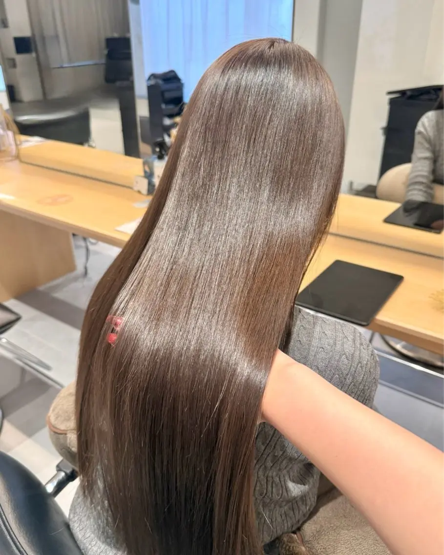 くるみ🎀🐿 縮毛矯正🪄︎︎のヘアスタイル