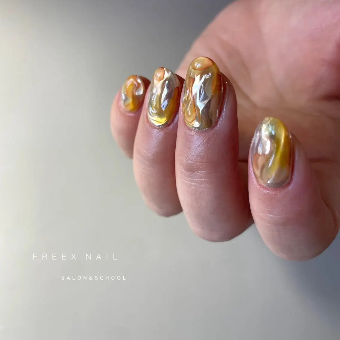 ネイル ハンドネイル ハンドケア freex nail /ニュアンス/個性派のネイルデザイン