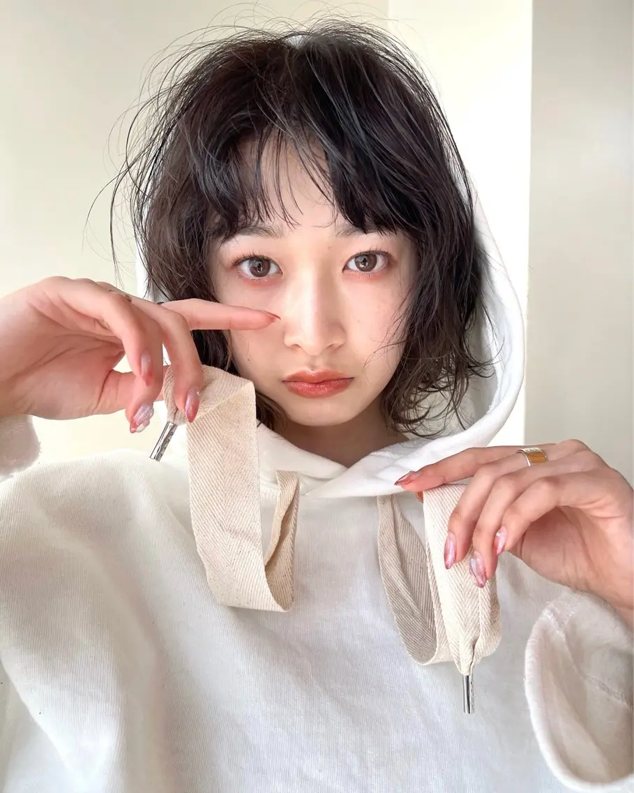 【パーマ人気No.1】カット+ケアパーマ+トリートメント🌱の写真