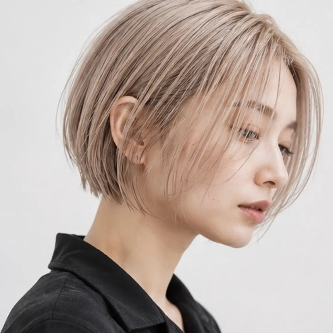 ショート カット ヘアカラー トリートメント カット特化 /BLUET/新宿のヘアスタイル