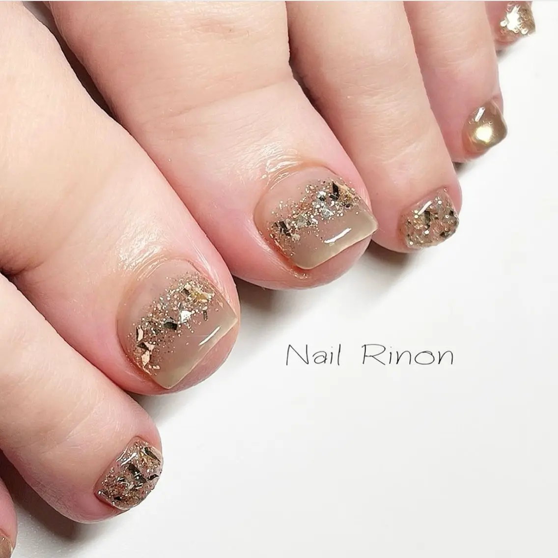 ネイル フットネイル Nail Rinonのネイルデザイン