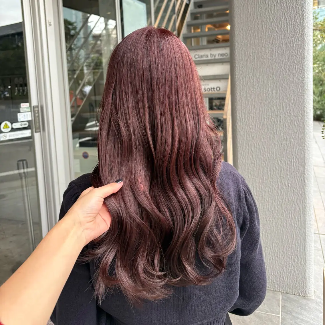 カット+カラー+Aujuaトリートメント⚠️仕上がりが肩下限定の写真