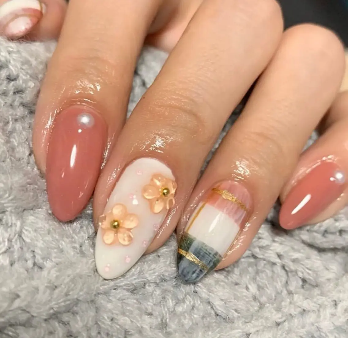 ネイル 春ネイル MHR nailのネイルデザイン