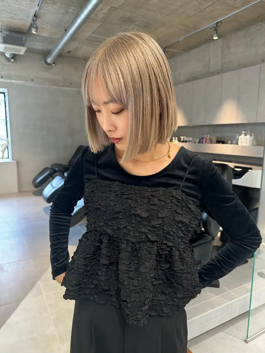 【ブリーチカラー】骨格診断カット＋ダブルカラー💇🎨の写真