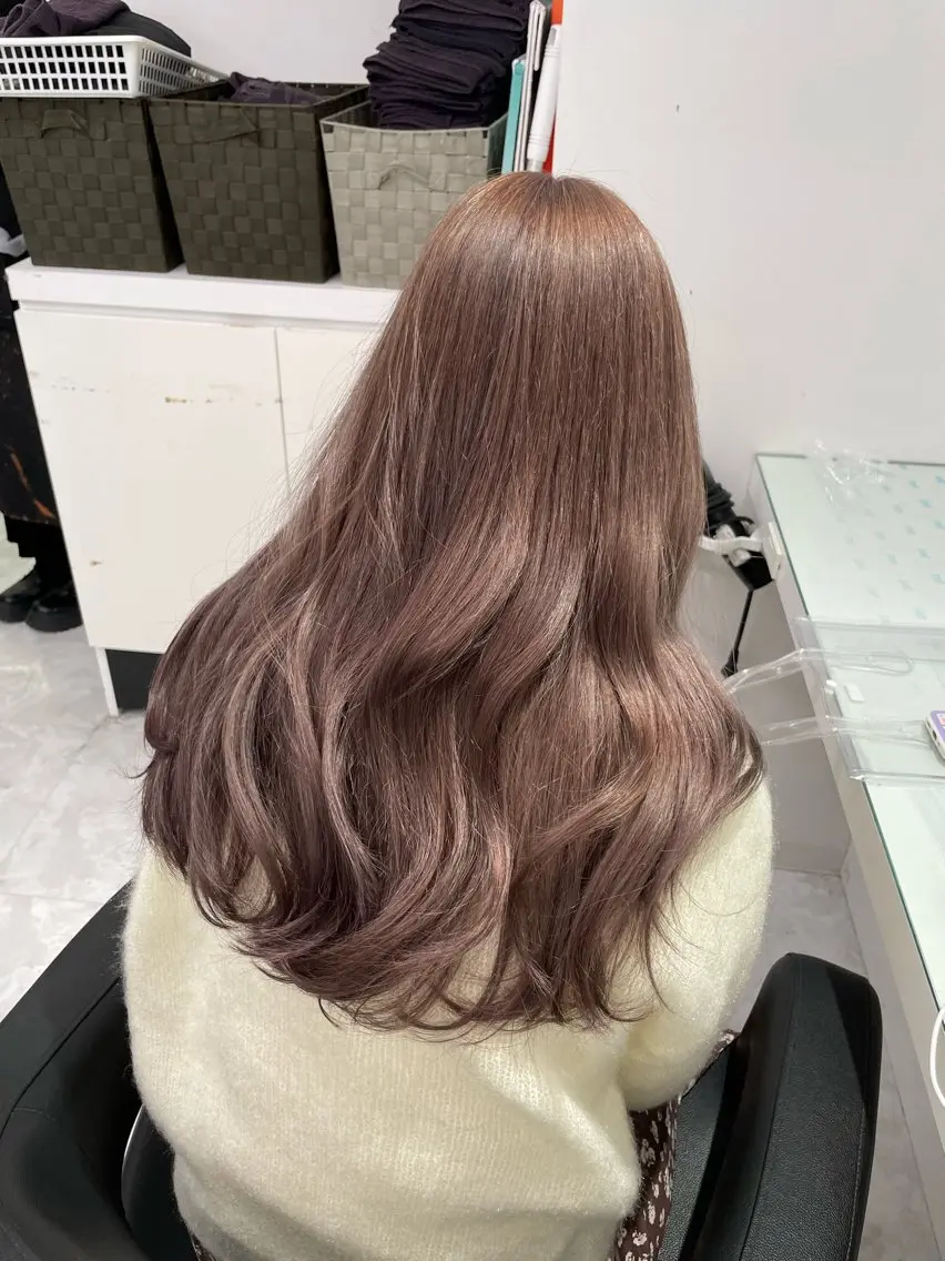 ロング カラー ヘアアレンジ 🎀 yuuka🎀のヘアスタイル