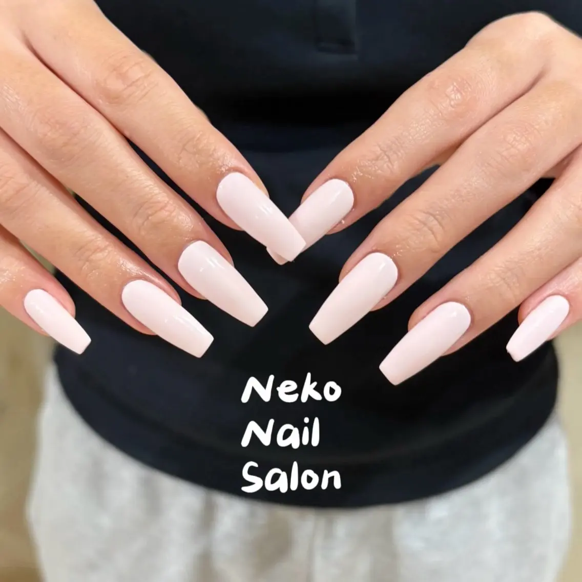 ネイル ワンカラーネイル ハンドネイル neko nailのネイルデザイン