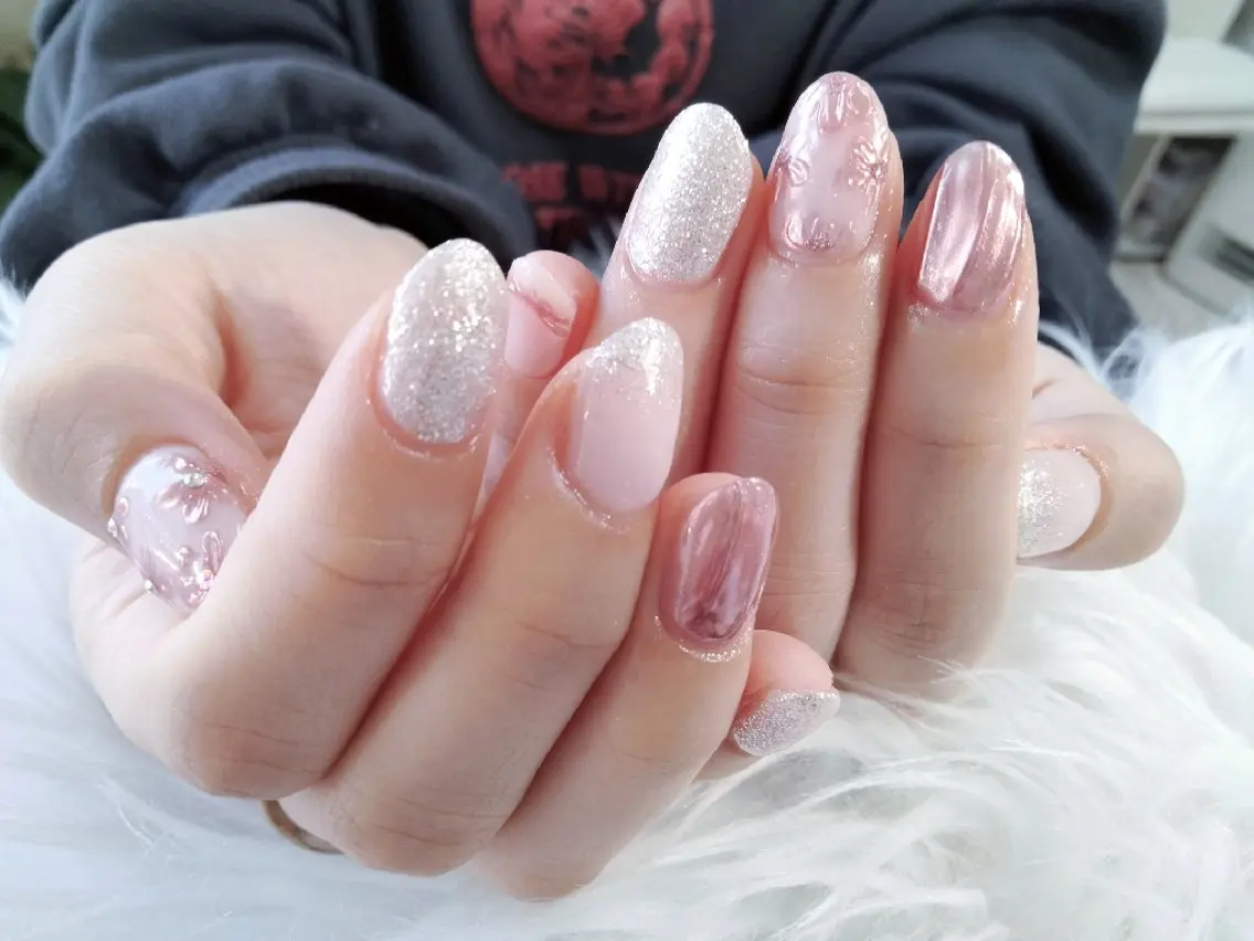 ネイル 持ち込み ハンドネイル ハンドケア Beaubie nailサロンのネイルデザイン