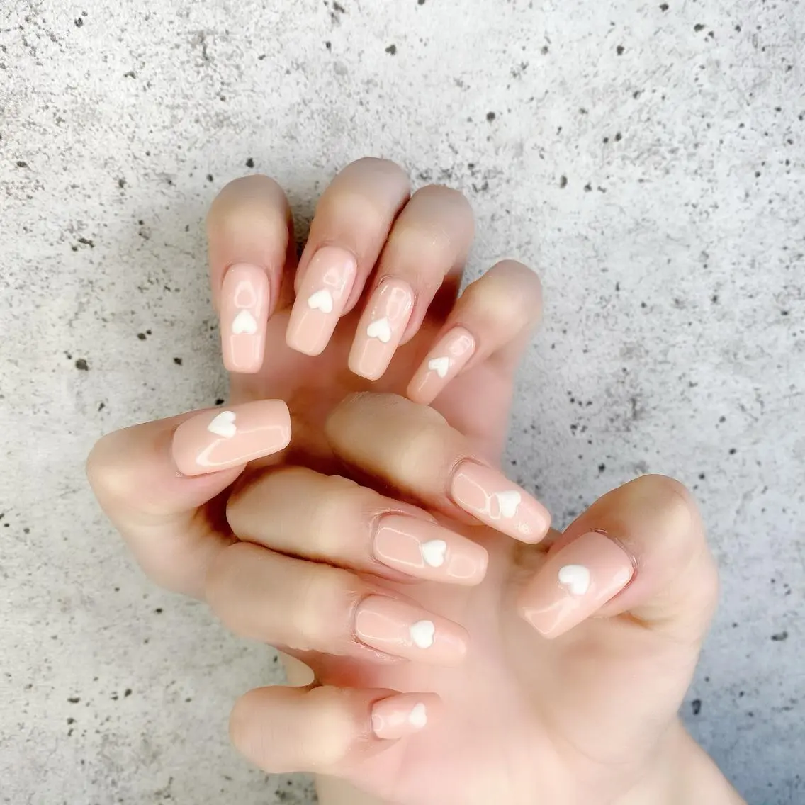 ロング カラー パーマ ヘアアレンジ メンズ キッズ ネイル マツエク・マツパ ハンドネイル Salon Ｋのネイルデザイン