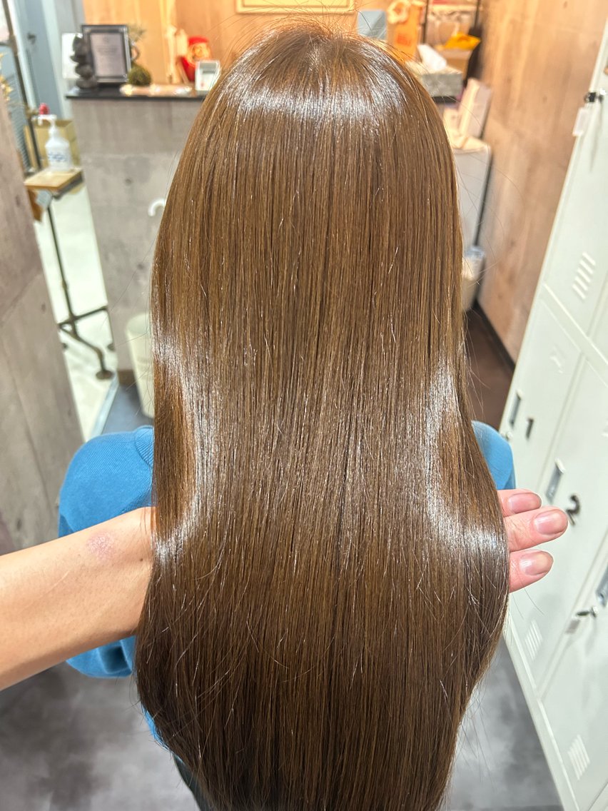 ロング 新田 修司のヘアスタイル