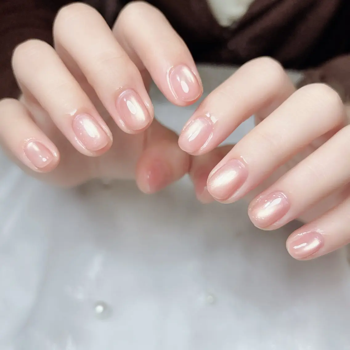 ネイル グラデーション シンプルネイル ハンドネイル Cute Tips nailのネイルデザイン