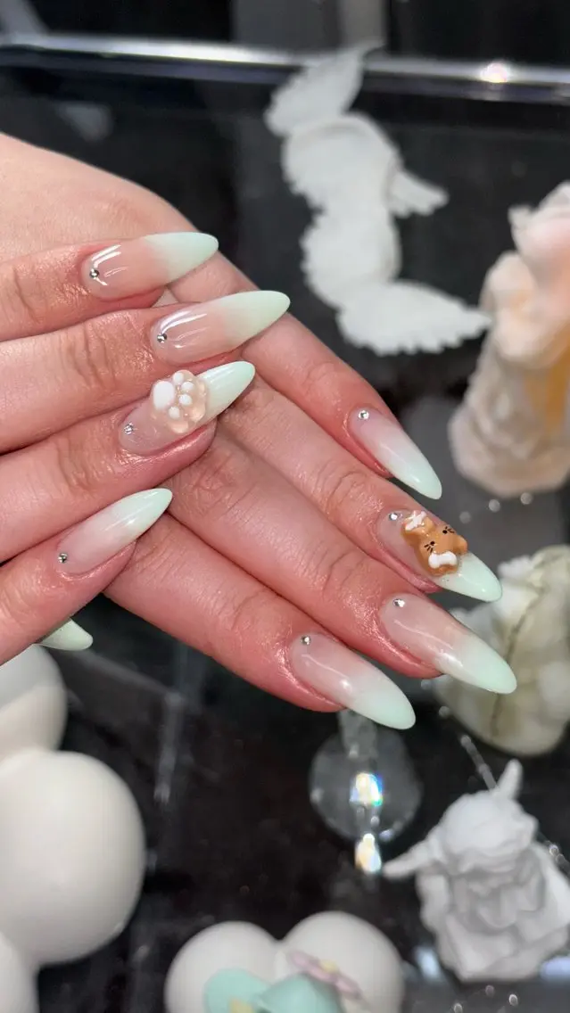 ネイル ハンドネイル ꒰ঌheaven໒꒱ chieのネイルデザイン