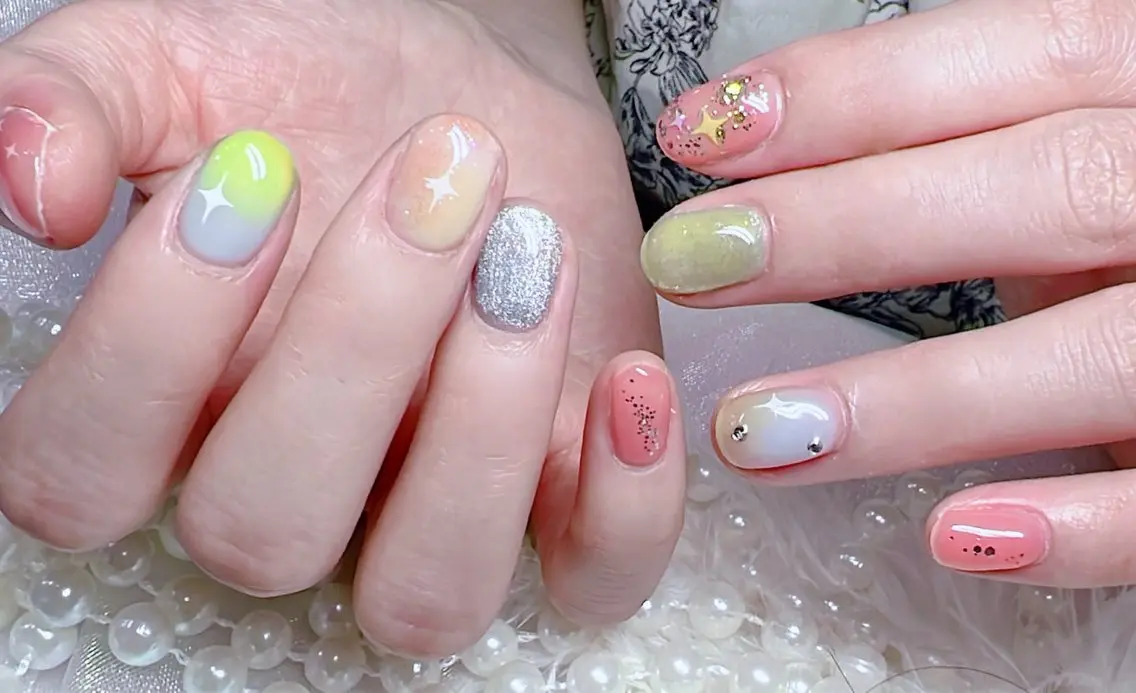 ネイル ハンドネイル Di'a nail ネイルサロンのネイルデザイン