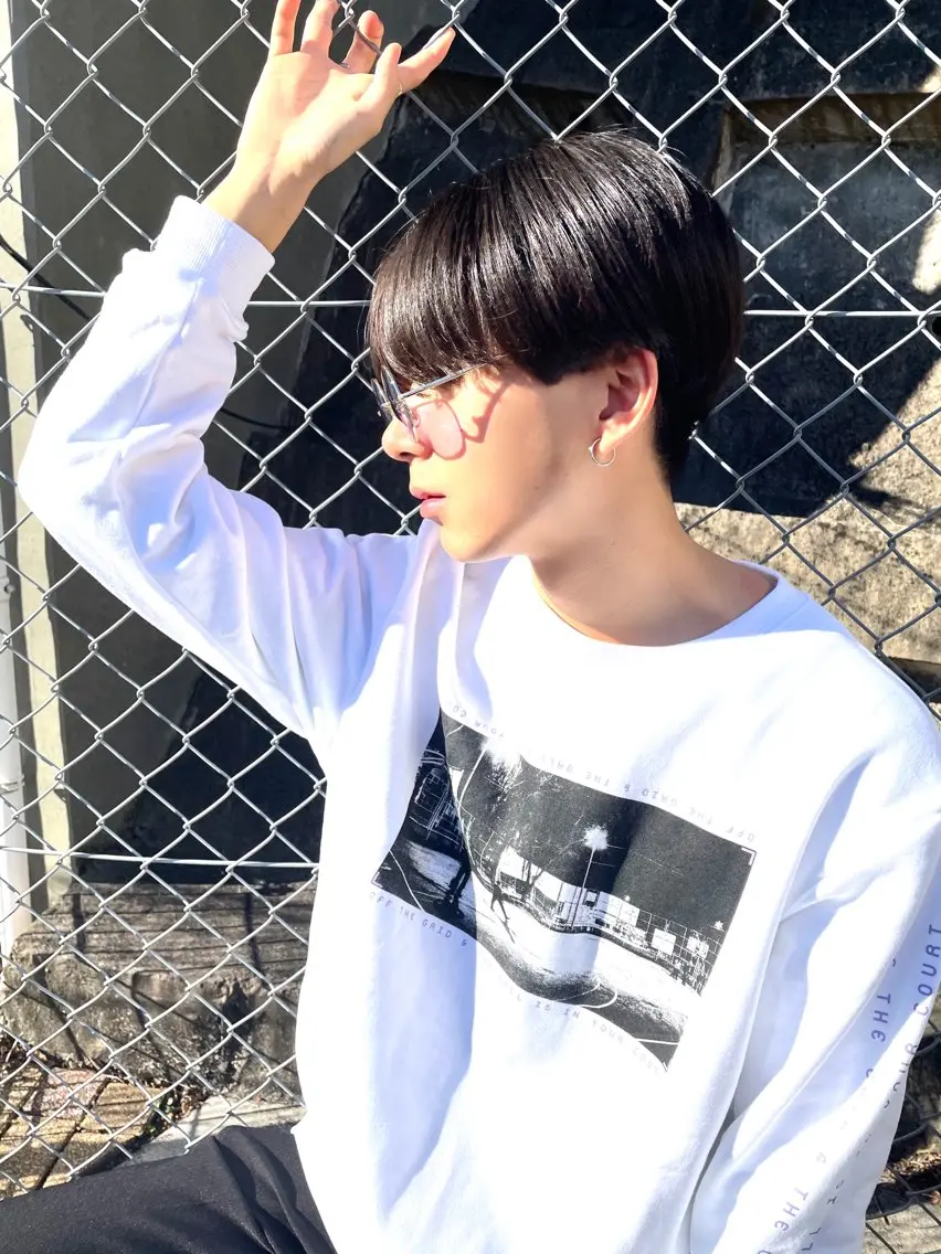 ショート メンズ ダウンパーマ メンズ韓国風 メンズパーマ メンズショート 韓国風ヘア BAROQUE バロック立川のヘアスタイル