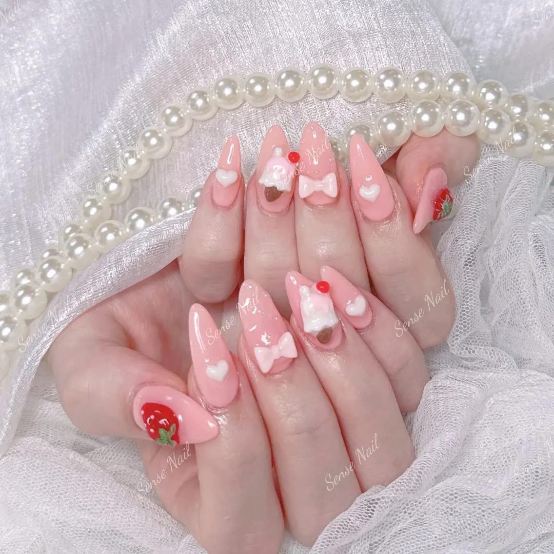 ネイル ハンドネイル ハンドケア 🎀Sense Nail池袋店🎀のネイルデザイン