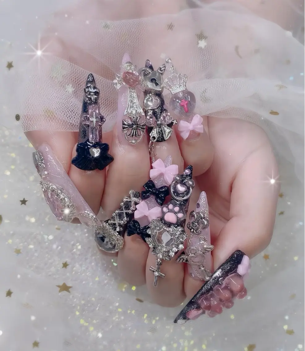 ネイル オーロラネイル ブルー フットネイル ジェルネイル 氷ネイル・うるうるネイル ハンドネイル Rin Nail 新大久保店のネイルデザイン