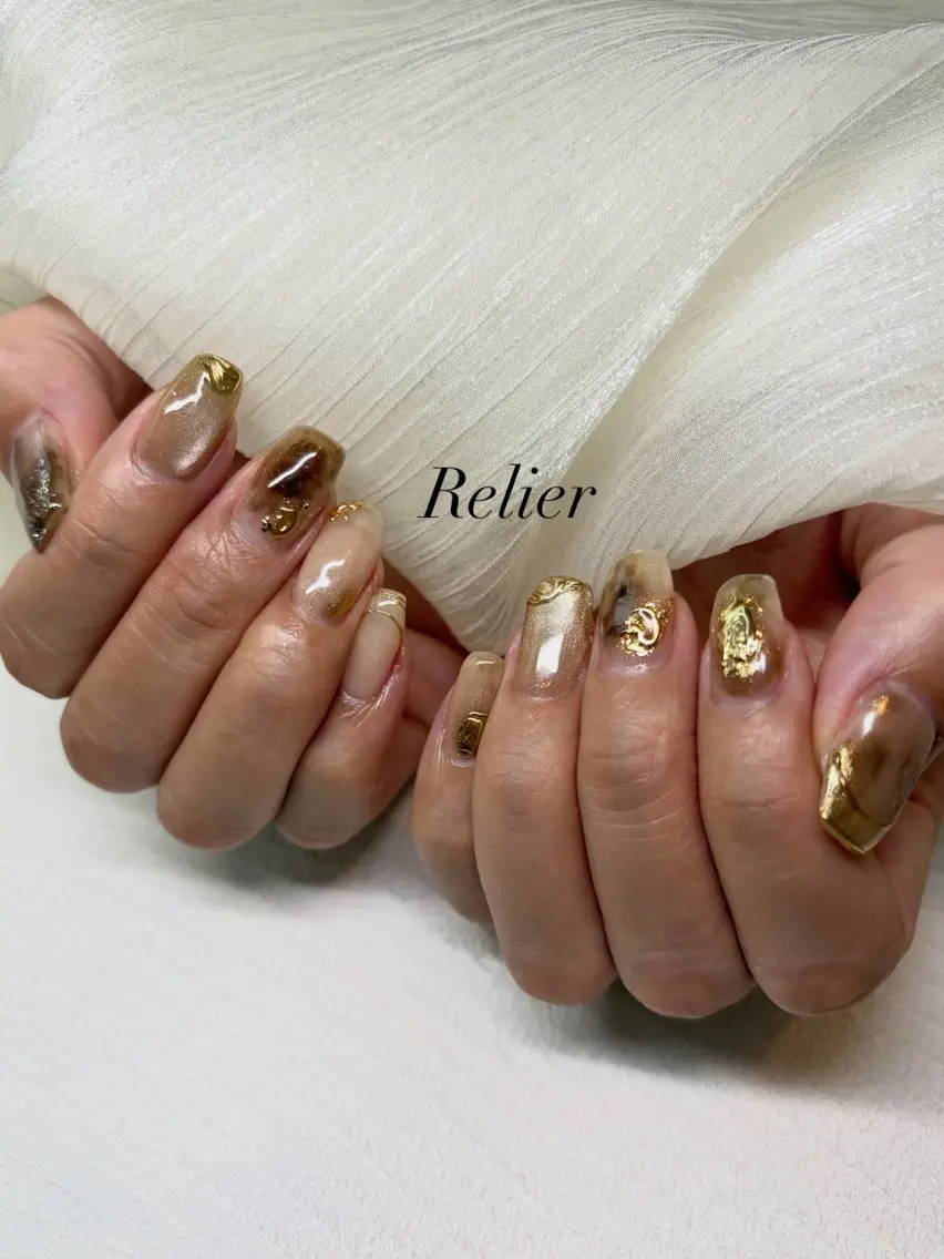 ネイル ハンドネイル Relier ルリエ ayakaのネイルデザイン