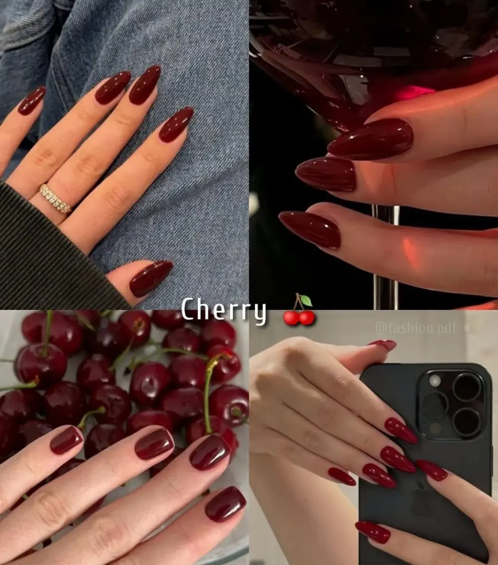 ネイル ワンカラーネイル JISOO ANA.CHUOのネイルデザイン