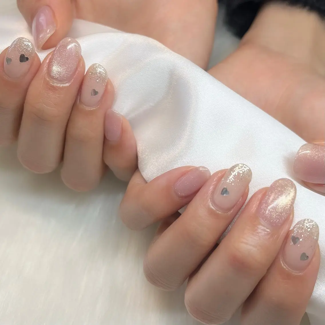 ネイル バレンタイン Risa ︎✦︎︎︎.。のネイルデザイン