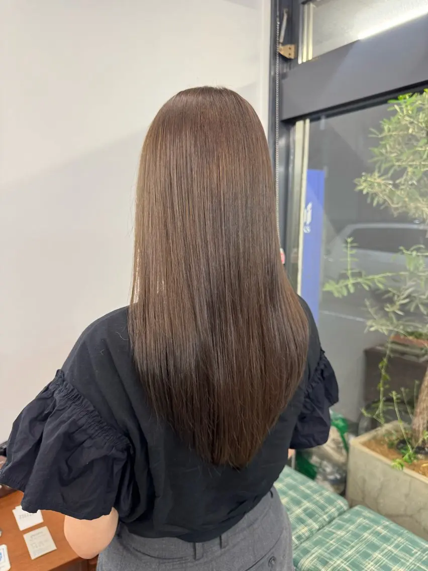 ロング ヘアカラー Elme/ ワンカラー大募集💞のヘアスタイル
