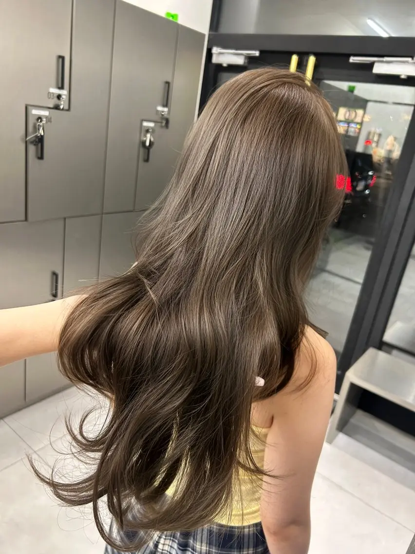 ロング レイヤーカット ヘアカラー トリートメント 大人レイヤー/艶美髪 🇺🇸TOMONAのヘアスタイル