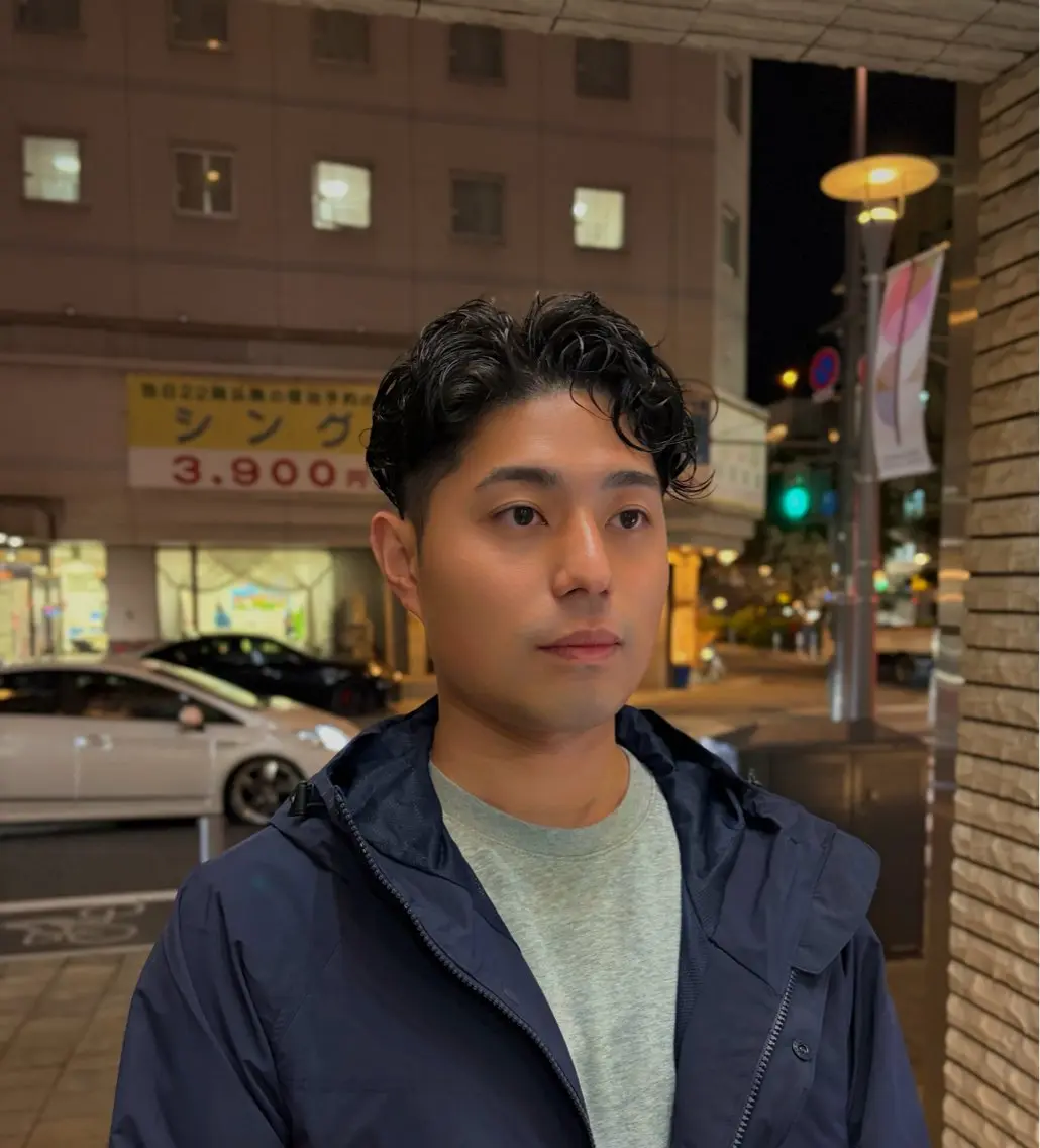 パーマ メンズ メンズパーマ カット パーマ UMM daichi メンズパーマのヘアスタイル