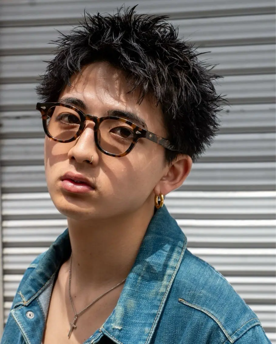 パーマ メンズ 安藤幹人 メンズパーマのヘアスタイル