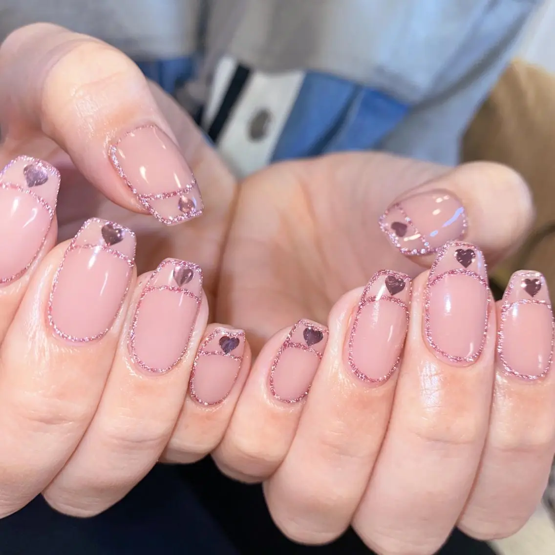 ネイル ハンドネイル 𝐘𝐔𝐊𝐈 💖のネイルデザイン