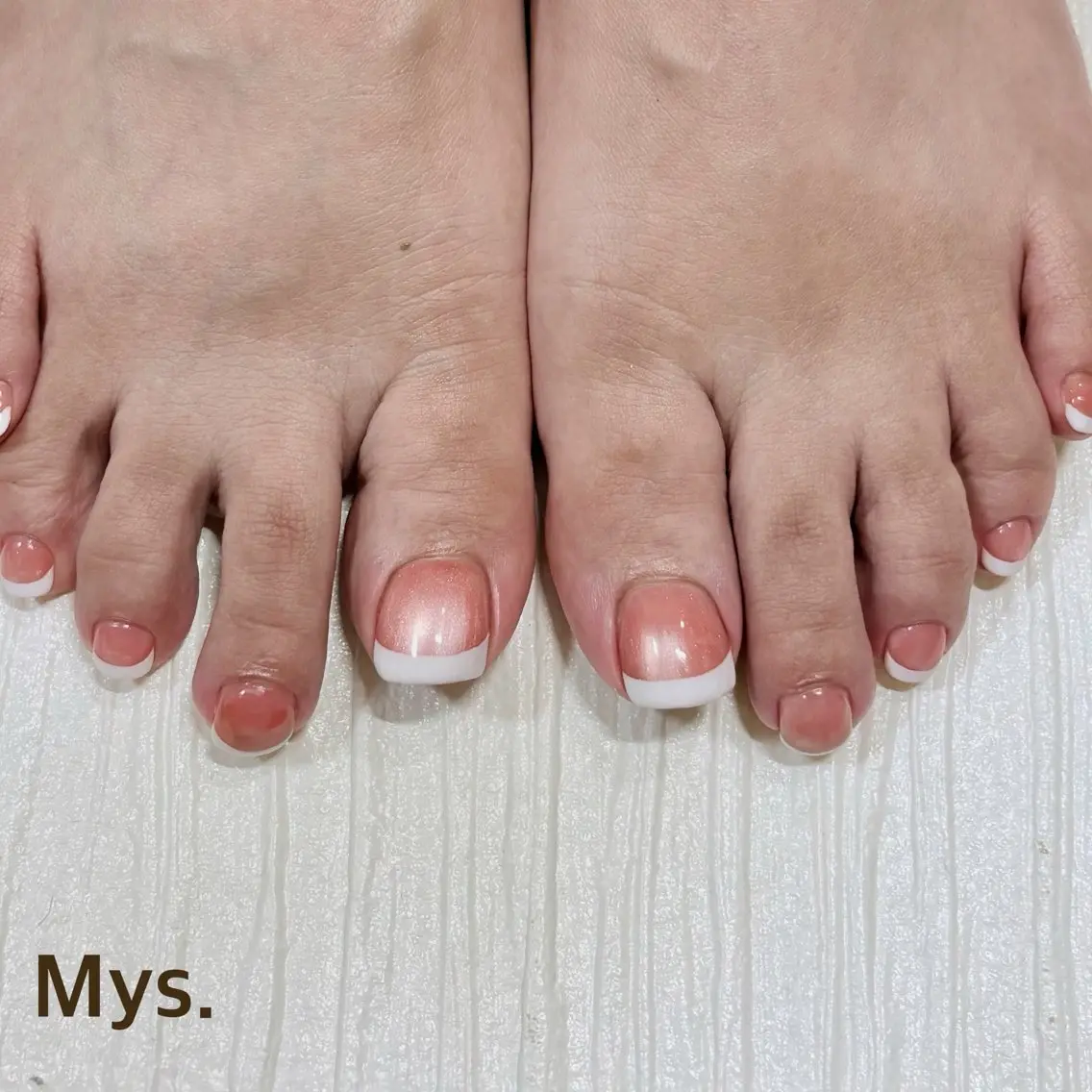 ネイル フットネイル Mys. 三上紗紀のネイルデザイン
